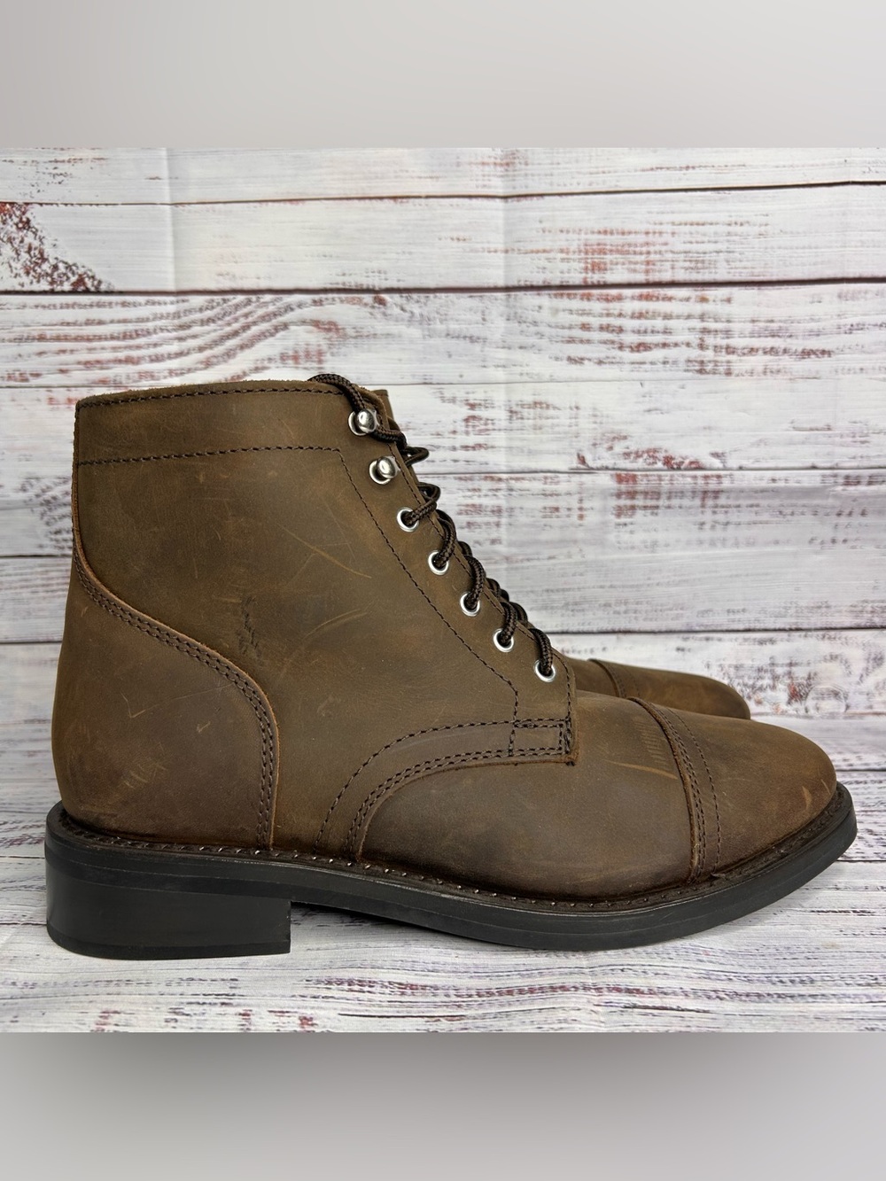 Thursday Boot Company Captain Lace Up Brown Boot Women’s 11 Wide Men’s 9.5